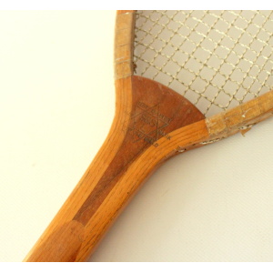 1920s antique jewish tennis racket