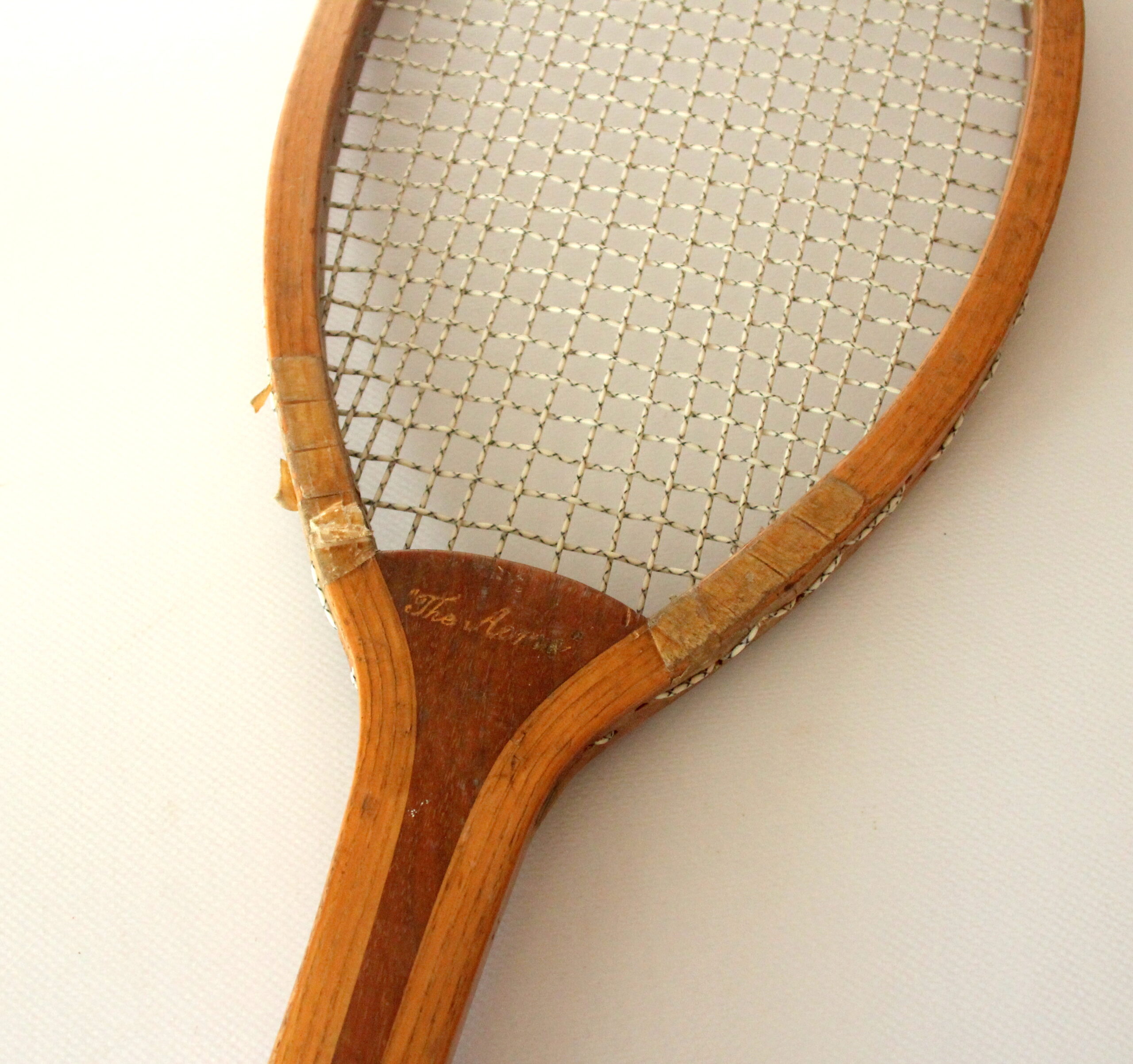 1920s antique jewish tennis racket