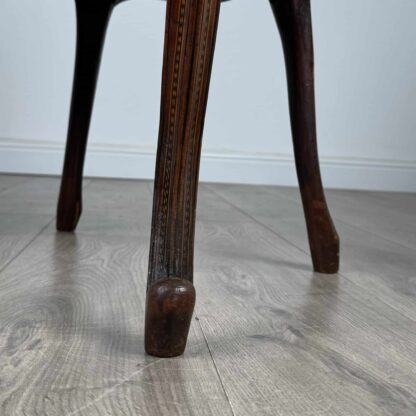 Antique 18th Century Hepplewhite Open Armchair In Mahogany - Image 12