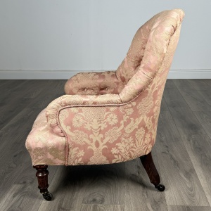 Antique 19th Century Armchair In Oak