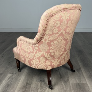 Antique 19th Century Armchair In Oak