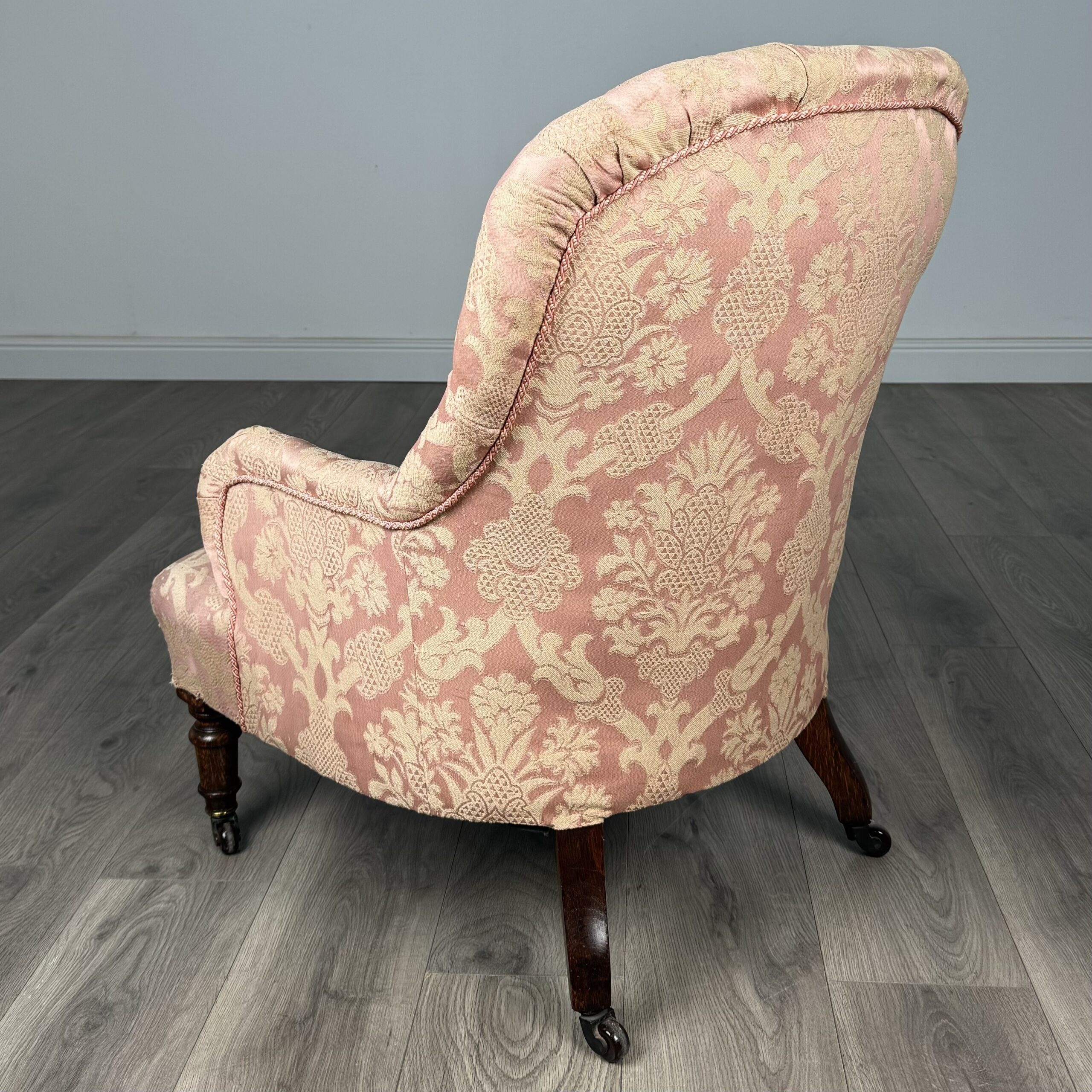 Antique 19th Century Armchair In Oak