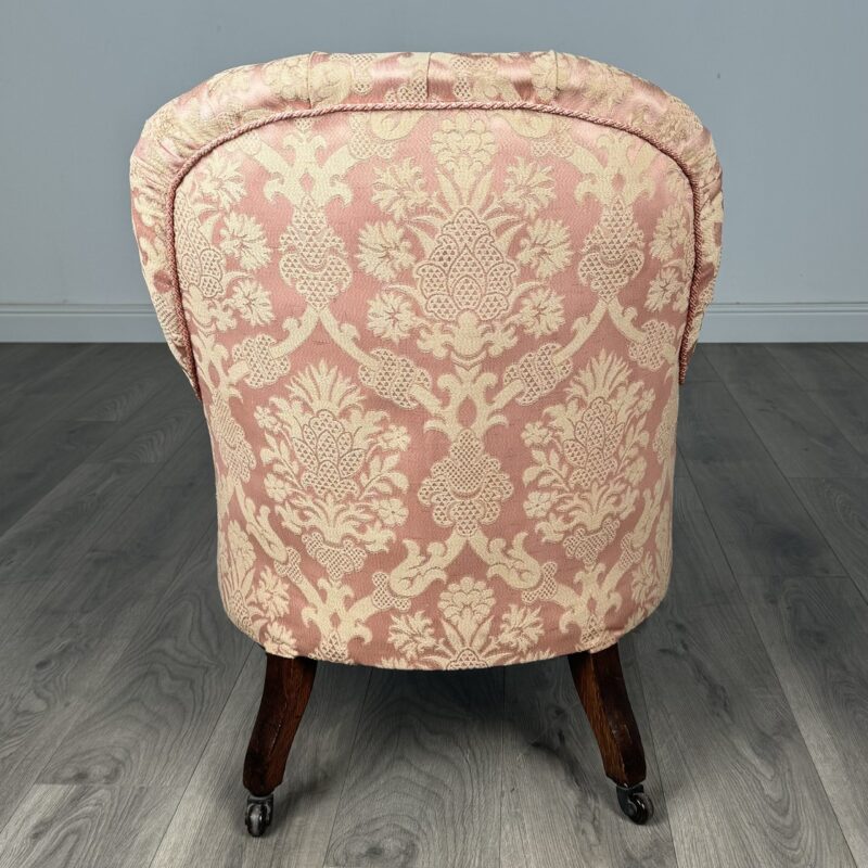 Antique 19th Century Armchair In Oak