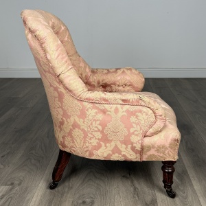 Antique 19th Century Armchair In Oak