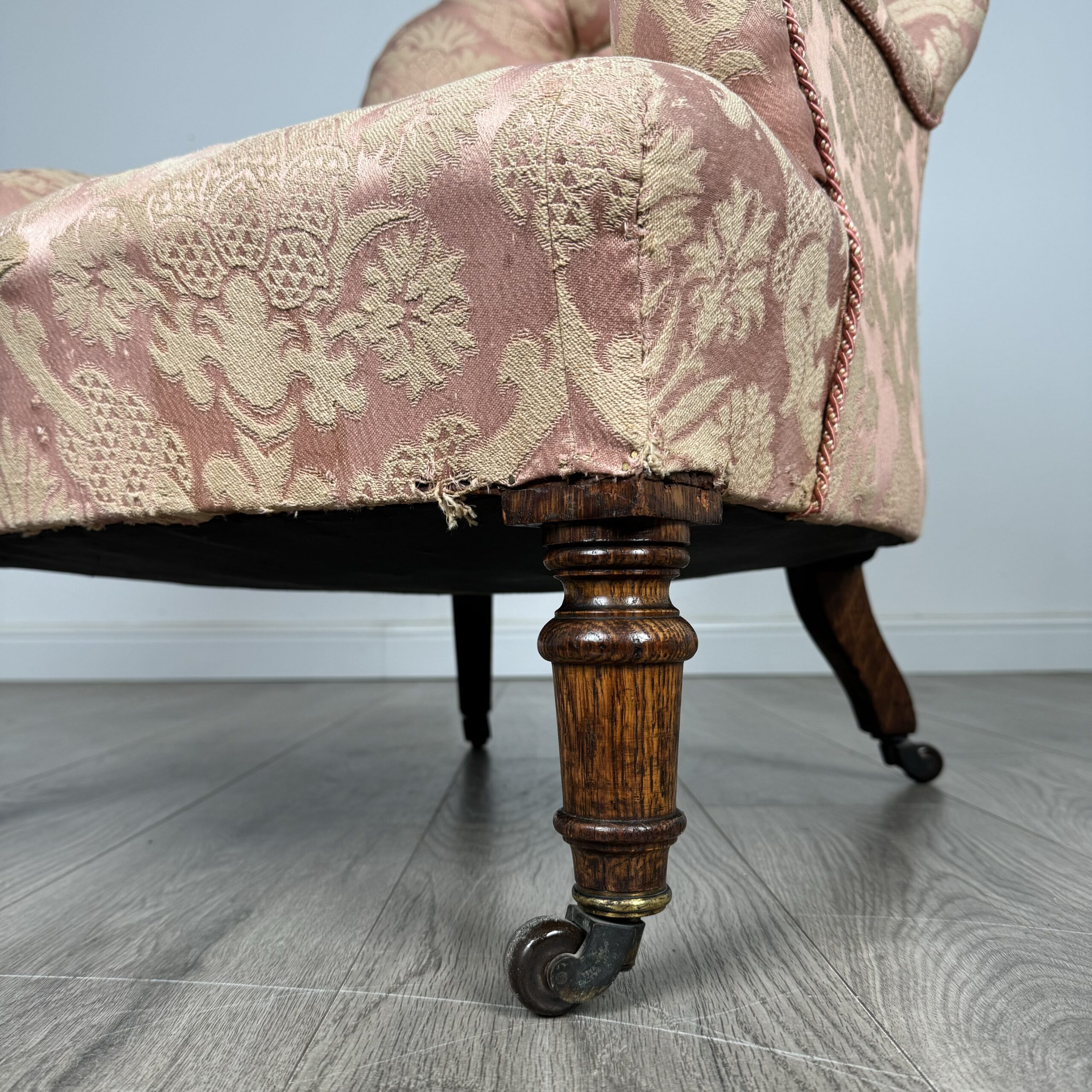 Antique 19th Century Armchair In Oak