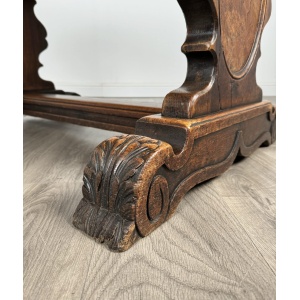 Antique 20th Century Fine Quality Draw Leaf Dining Table In Oak