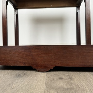 Antique 18th Century Fold Over Tea Table In Mahogany