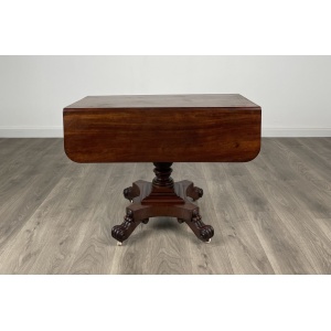 Antique 18th Century Regency Pembroke Table In Mahogany