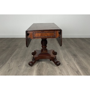 Antique 18th Century Regency Pembroke Table In Mahogany