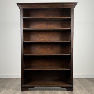 Antique 20th Century Open Bookcase In Oak