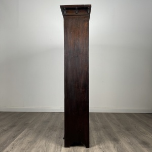 Antique 20th Century Open Bookcase In Oak