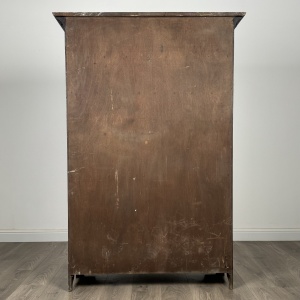 Antique 20th Century Open Bookcase In Oak