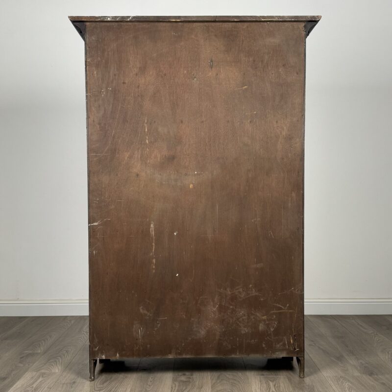Antique 20th Century Open Bookcase In Oak