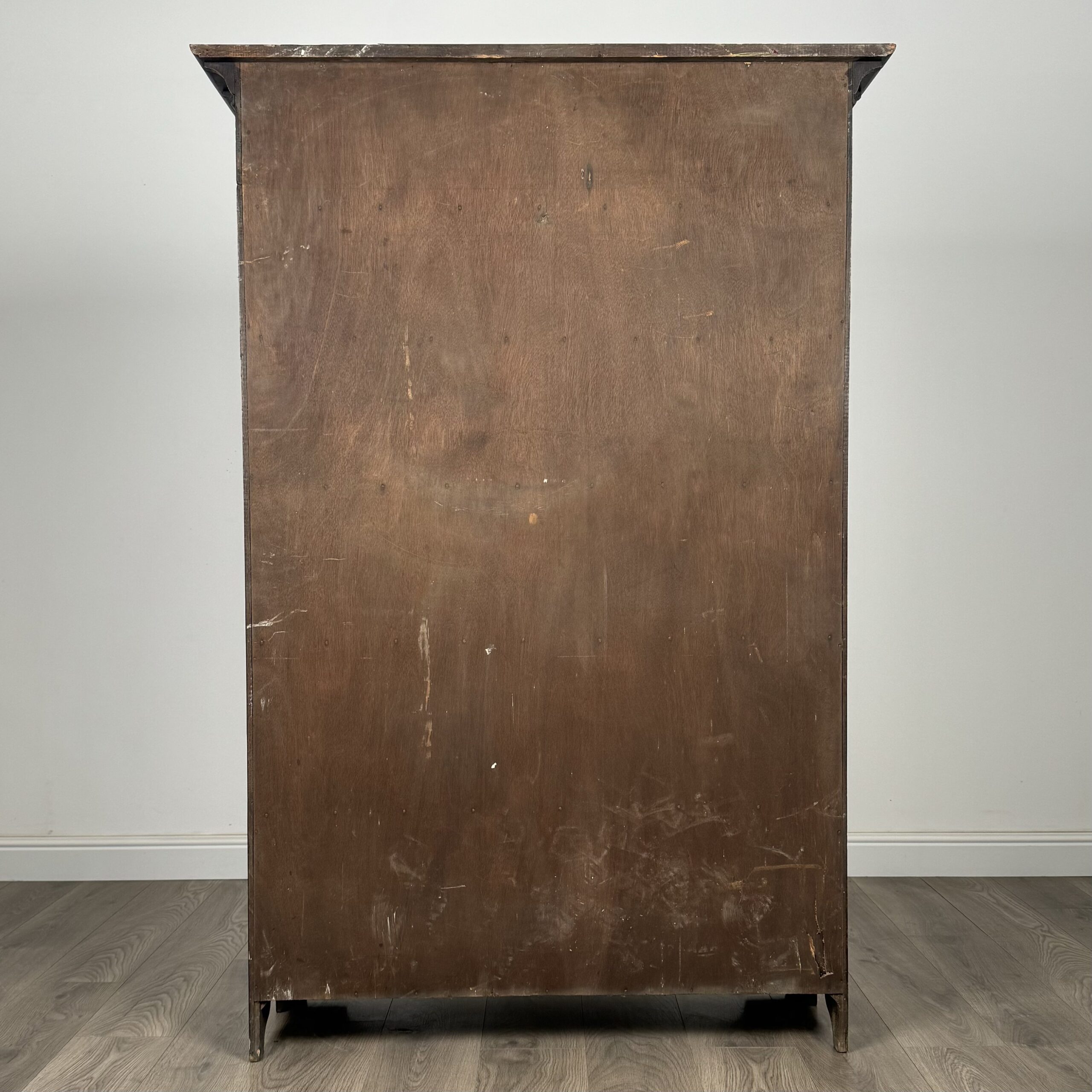 Antique 20th Century Open Bookcase In Oak