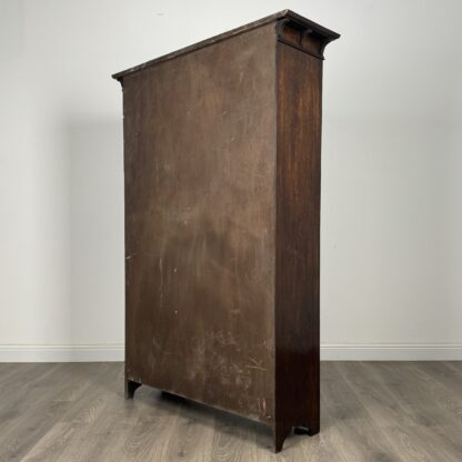 Antique 20th Century Open Bookcase In Oak - Image 6