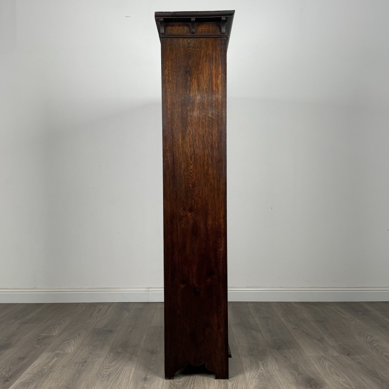 Antique 20th Century Open Bookcase In Oak - Image 7