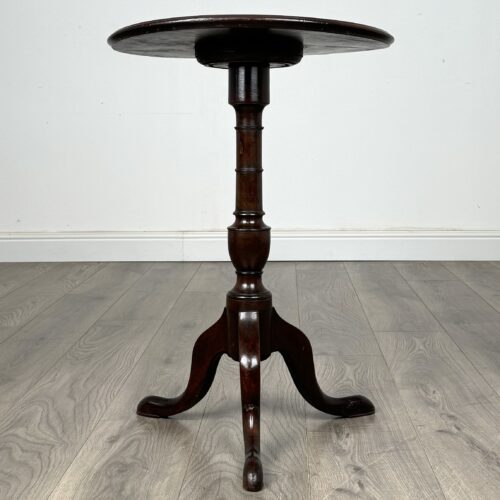 Antique Small 18th Century Fine Quality Tripod Table