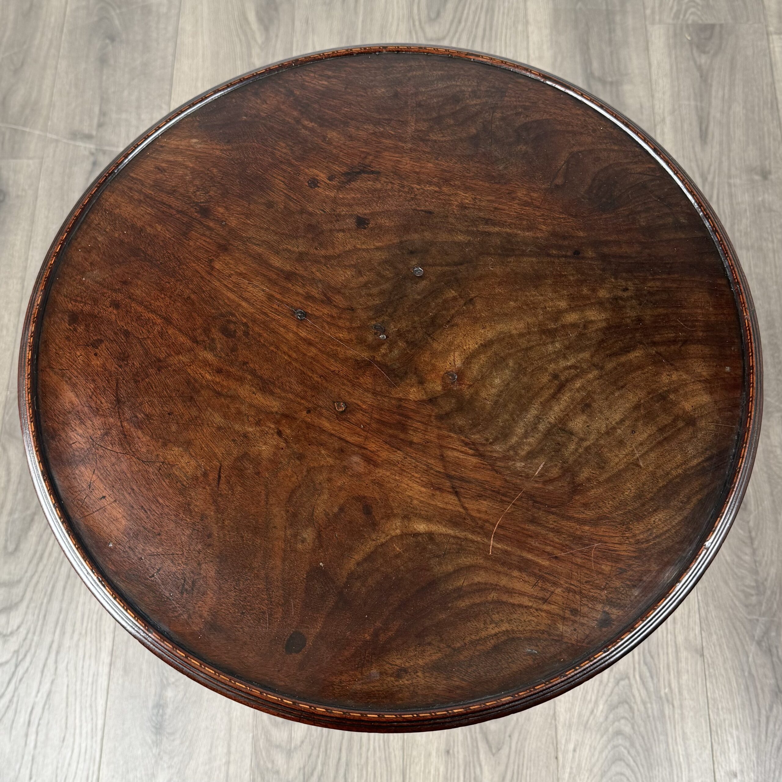 Antique Small 18th Century Fine Quality Tripod Table