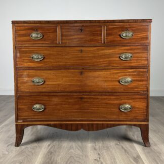 Antique 18th Century Mahogany Chest Of Drawers