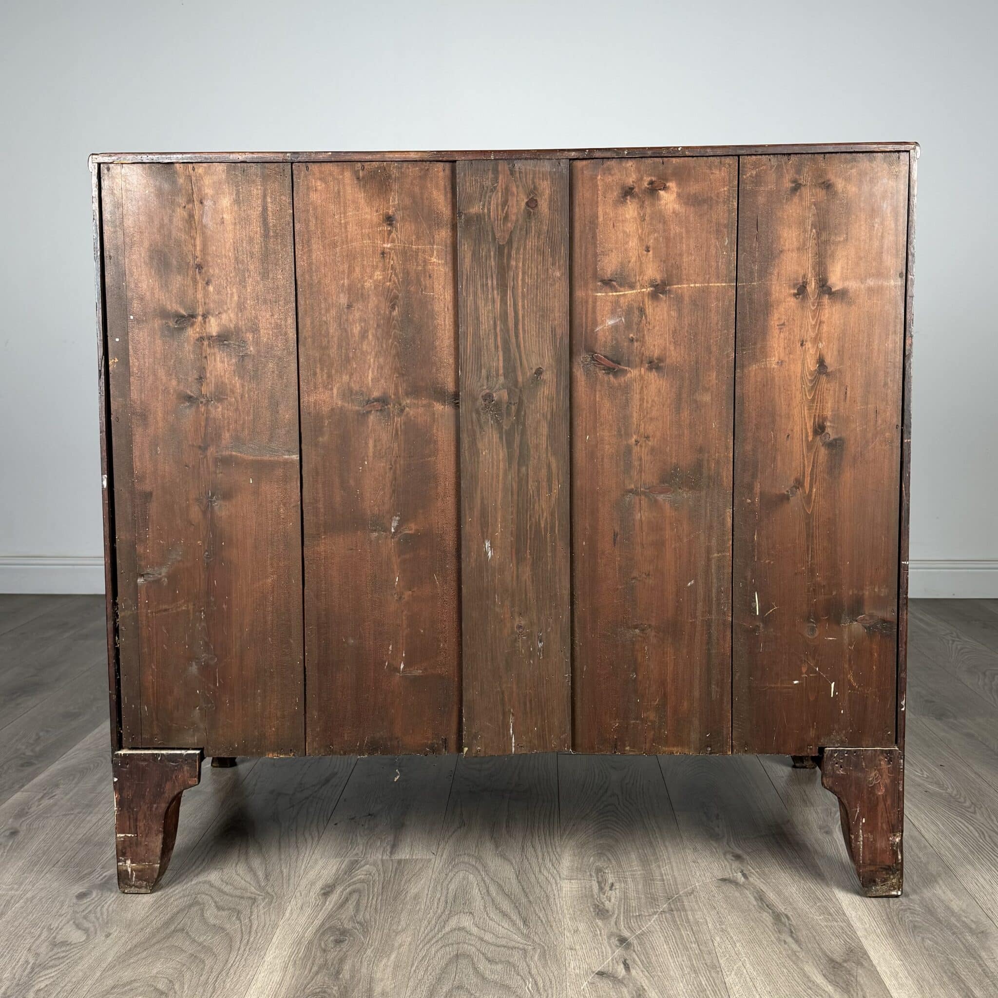 Antique 18th Century Mahogany Chest Of Drawers