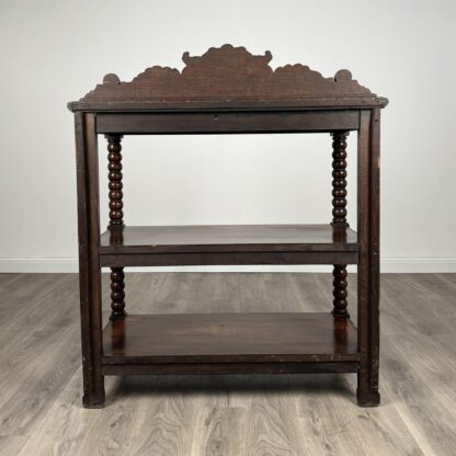 Antique 19th Century Carved Oak Buffet / Sideboard - Image 5