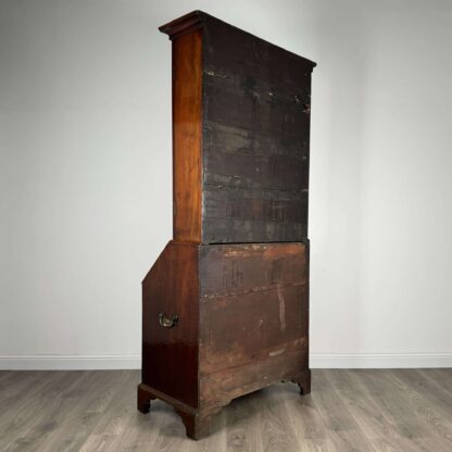 Antique 18th Century Fine Quality Bureau Bookcase In Mahogany - Image 6