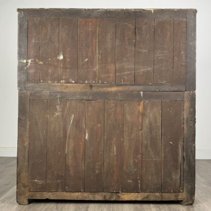 Antique 18th Century Welsh Deuddarn Cupboard In Oak - Image 6