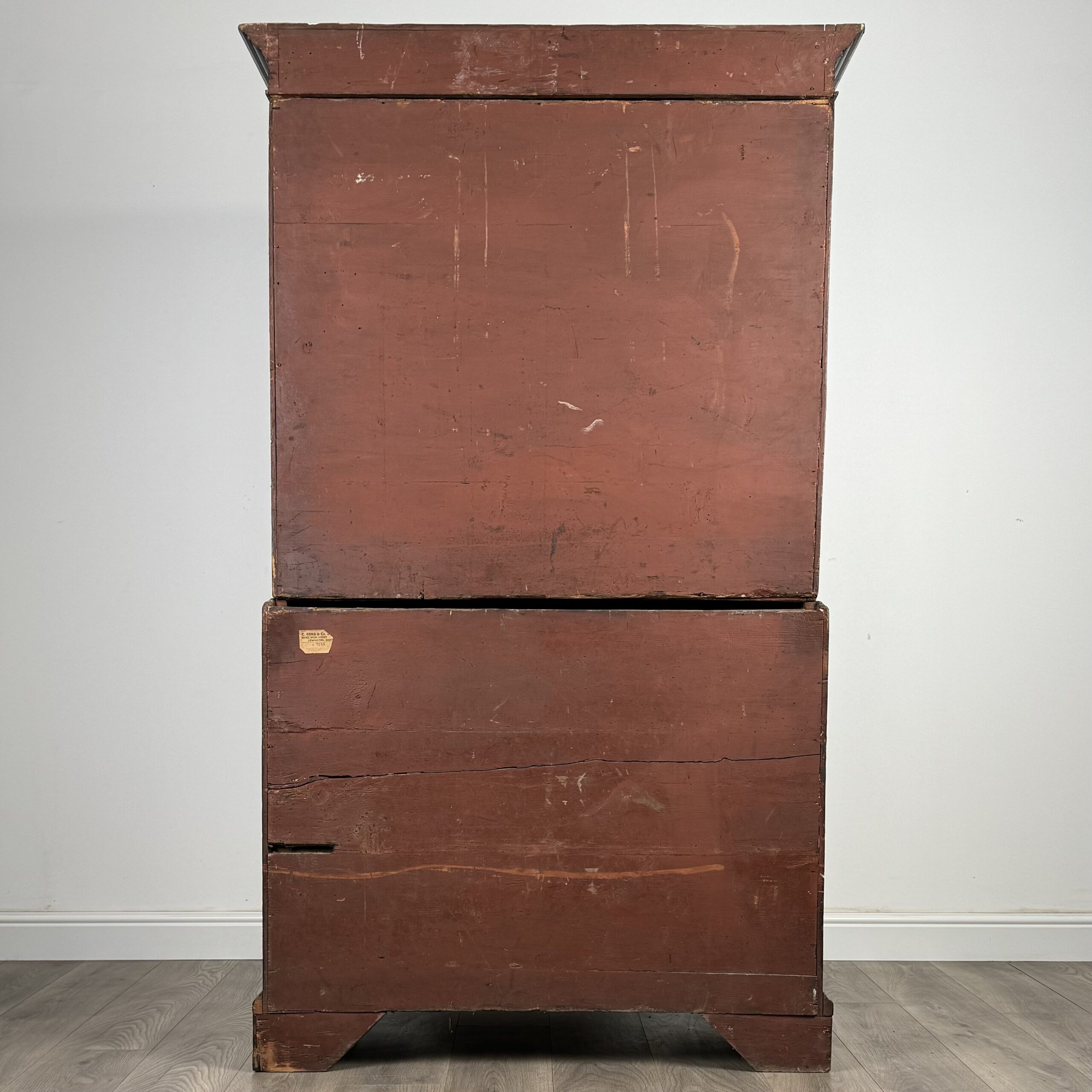 Antique 18th Century Chest On Chest In Mahogany