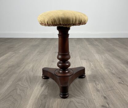 Antique 19th Century Piano Stool In Mahogany - Image 2