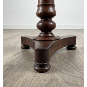 Antique 19th Century Piano Stool In Mahogany