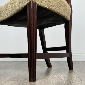 Antique 18th Century Set Of 8 Hepplewhite Style Dining Chairs