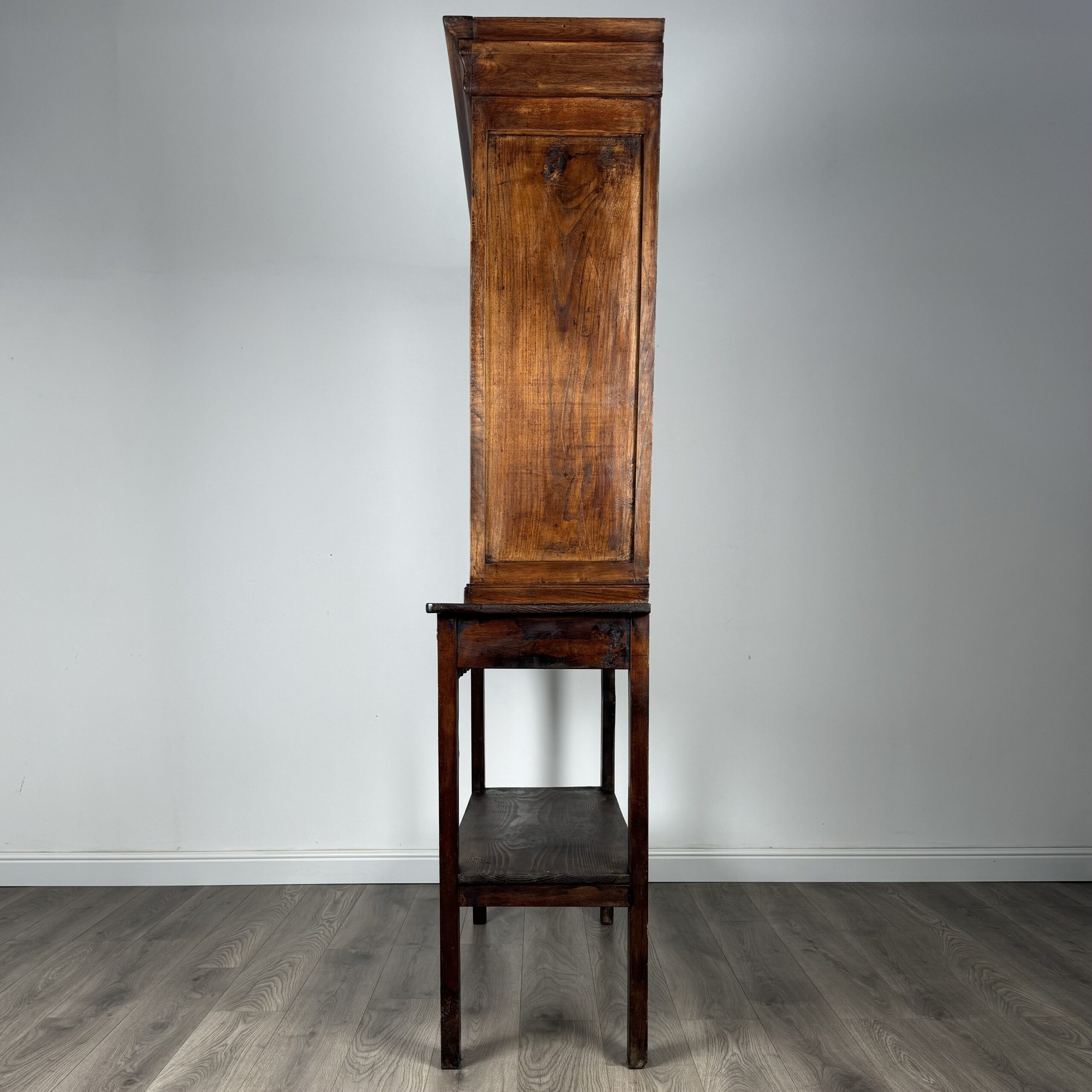 Antique 19th Century Country House Cabinet In Oak