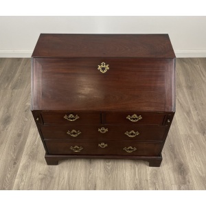 Antique 18th Century Bureau In Cuban Mahogany
