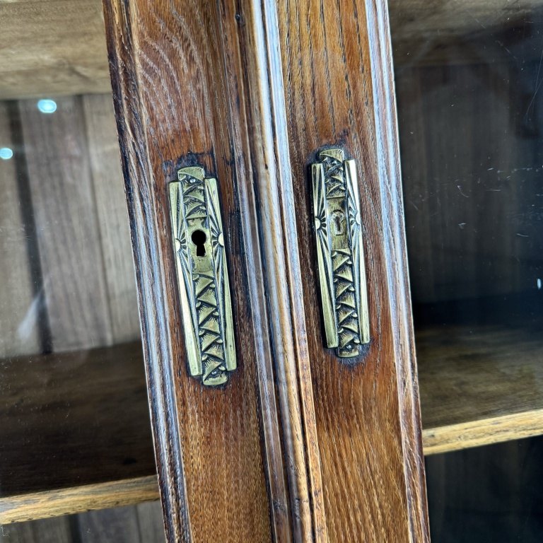 Antique 19th Century Country House Cabinet In Oak - Image 13
