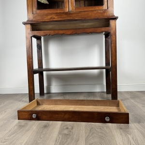 Antique 19th Century Country House Cabinet In Oak