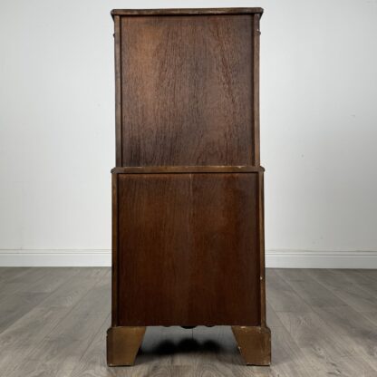 Antique 20th Century Small Chest On Chest In Mahogany - Image 5