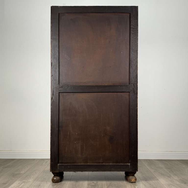 Antique Unusual 19th Century Dresser In Oak - Image 6