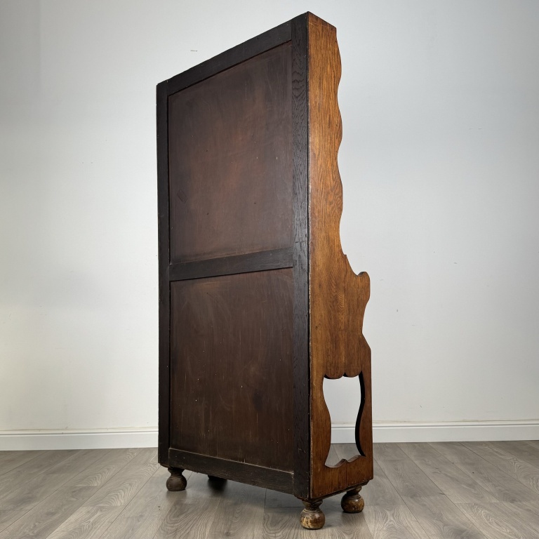 Antique Unusual 19th Century Dresser In Oak - Image 7