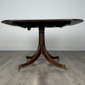 Antique 18th Century Plum Pudding Mahogany Tilt Top Table