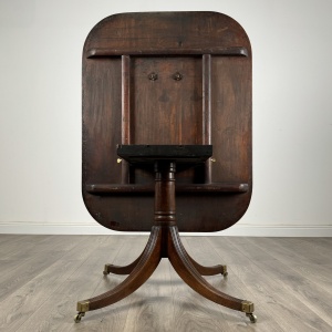 Antique 18th Century Plum Pudding Mahogany Tilt Top Table