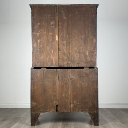 Antique 18th Century Chest On Chest In Mahogany - Image 5