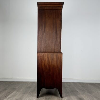 Antique 18th Century Chest On Chest In Mahogany - Image 7