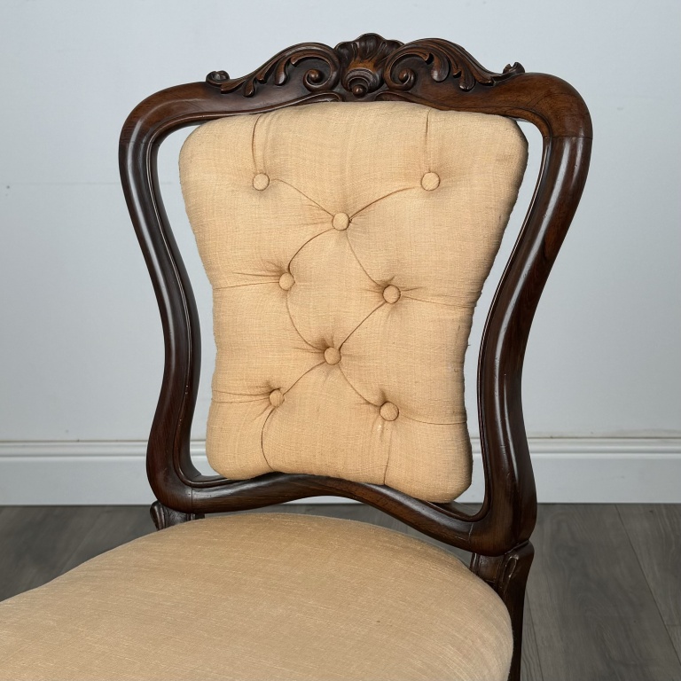 Antique 19th Century Set Of 4 Finest Quality Dining Chairs - Image 4