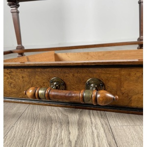Antique 19th Century Side Table / Console Table In Oak
