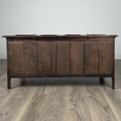 Antique 20th Century Coffer In Oak - Image 5