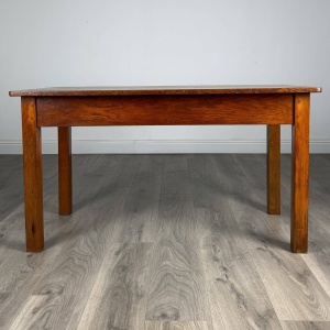 Antique 20th Century Side Table / Coffee Table In Oak