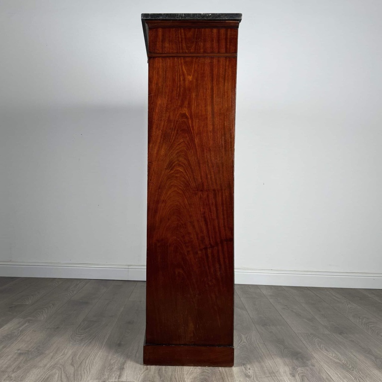 Antique 19th Century French Display Cabinet In Mahogany - Image 4