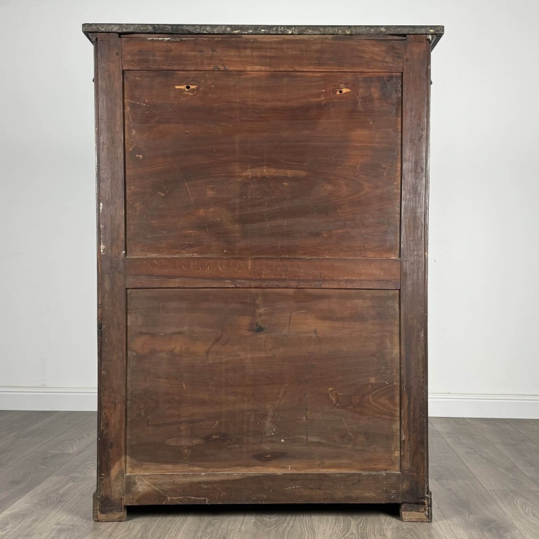 Antique 19th Century French Display Cabinet In Mahogany - Image 6