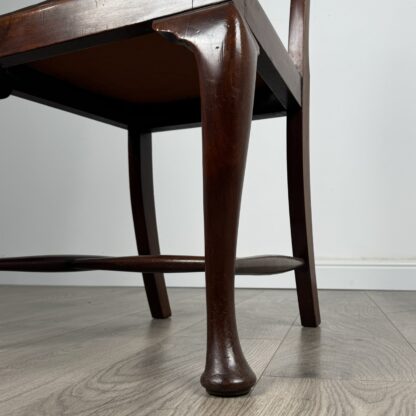 Antique 20th Century Set Of 6 Queen Anne Style Dining Chairs - Image 8