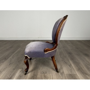 Antique 19th Century Nursing Chair / Armchair In Mahogany